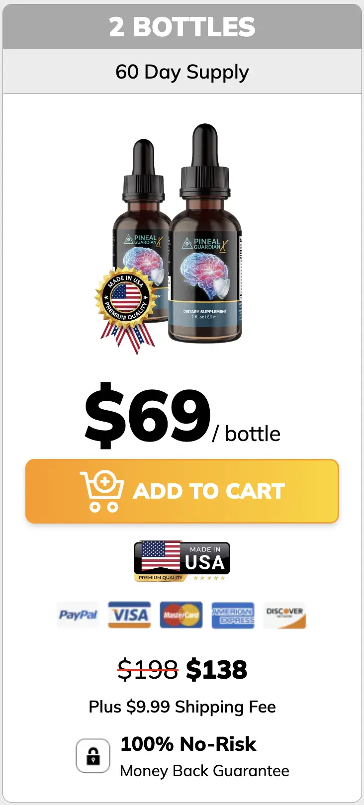 Pineal Guardian one bottle